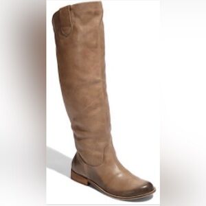 BP Tan Leather Knee-High Boots